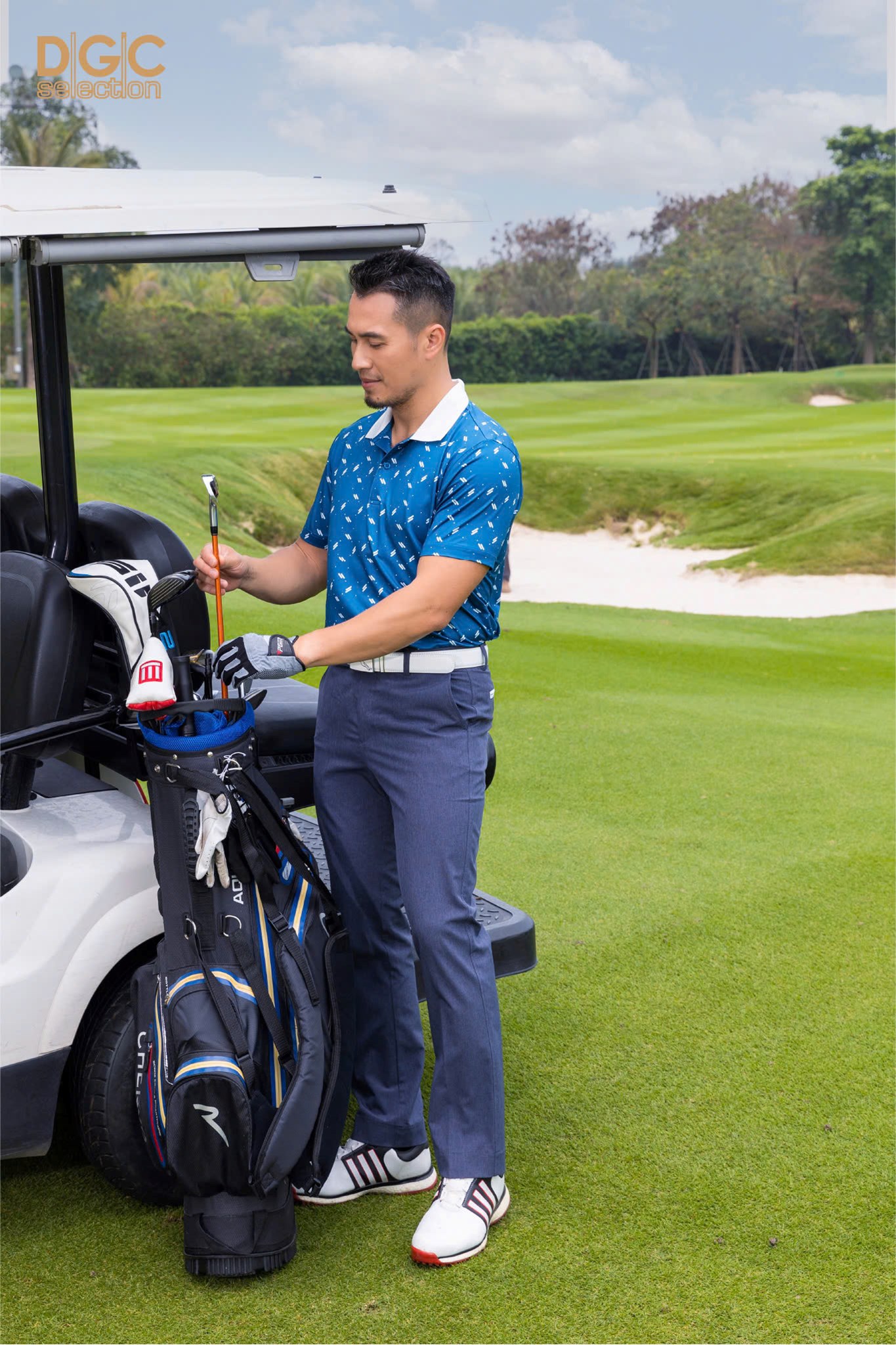 Ảnh của Áo polo golf ngắn tay